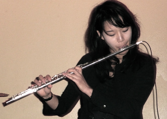 Houston-based flutist, composer, and improviser Michelle Yom