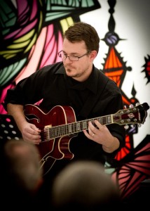 Composer guitarist George Heathco (photo by David DeHoyos