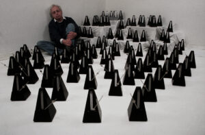 György Ligeti with100 metronomes